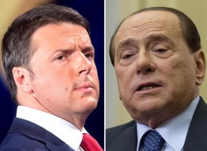 Renzi e Berlusconi