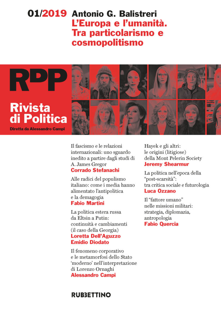 012019 Leuropa E Lumanità Tra Particolarismo E Cosmopolitismo Istituto Di Politica